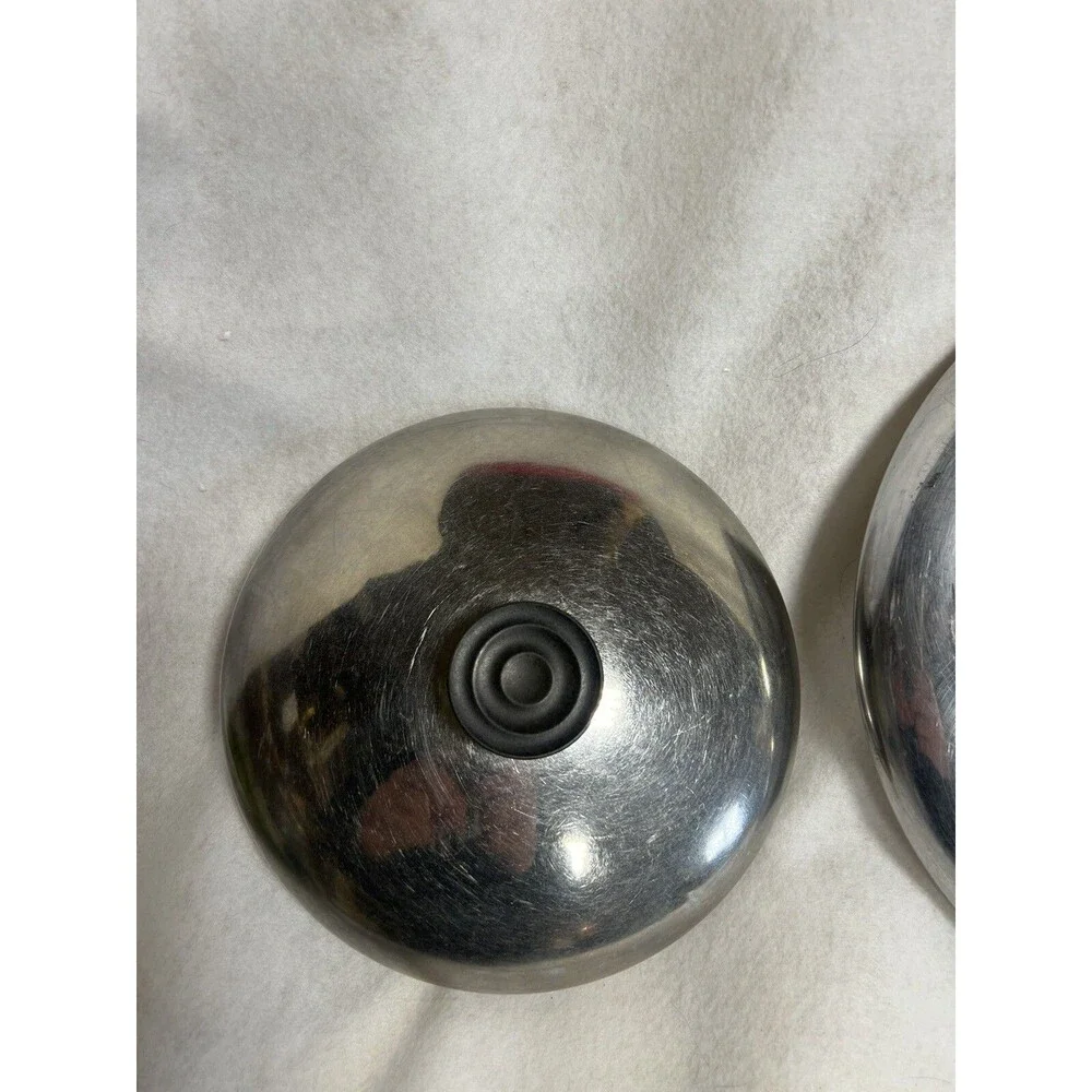 VTG Revere Ware Stainless Steel Saucepan Lid Skillet Lid